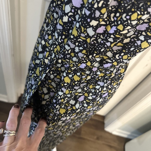 Kavu Simone Rock Garden Geo Print Sleeveless Mini Dress Size Large Pockets - Picture 6 of 12